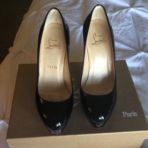 Christian Loubiutin Bianca 140 Patent Calf